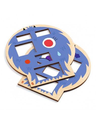 Crazy Faces Sologic - Djeco Crazy Faces Sologic - Djeco