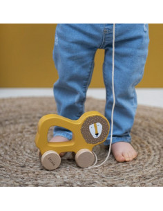 Jouet à tirer en bois Lion... 2