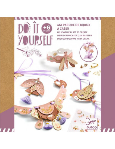 Parure de bijoux à créer Miss... Parure de bijoux à créer Miss...