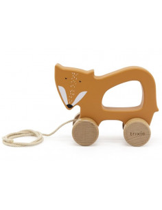 Jouet à tirer en bois...
