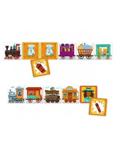 Jeu Golden train - Djeco Jeu Golden train - Djeco