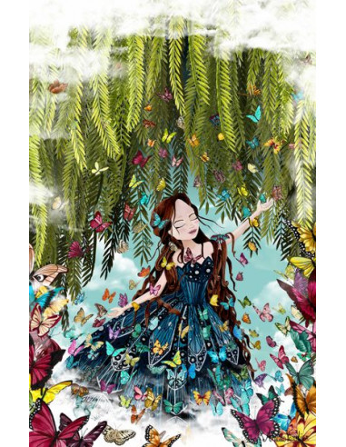 Puzzle en bois 95 pièces La fille et...