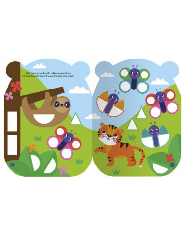 Gommettes formes Coucou petit tigre -... Gommettes formes Coucou petit tigre -...