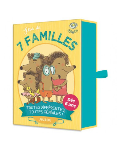 Jeu de 7 familles de Camille - Auzou