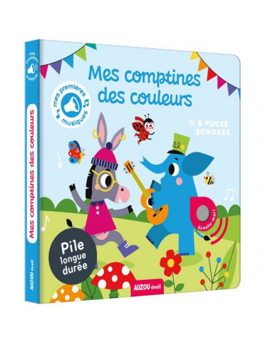 Livre Mes comptines des couleurs - Auzou