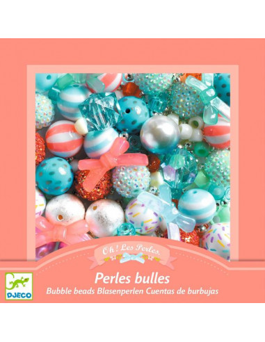 Perles bulles Argent - Djeco Perles bulles Argent - Djeco