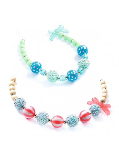 Perles bulles Argent - Djeco Perles bulles Argent - Djeco