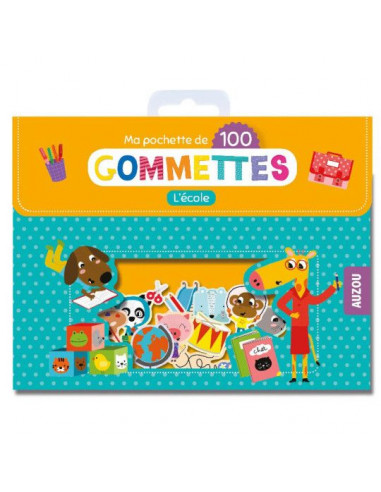 Ma pochette de gommettes - p'tit loup - ma pochette de 100 gommettes t.2 -  Livres pour enfants dès 3 ans