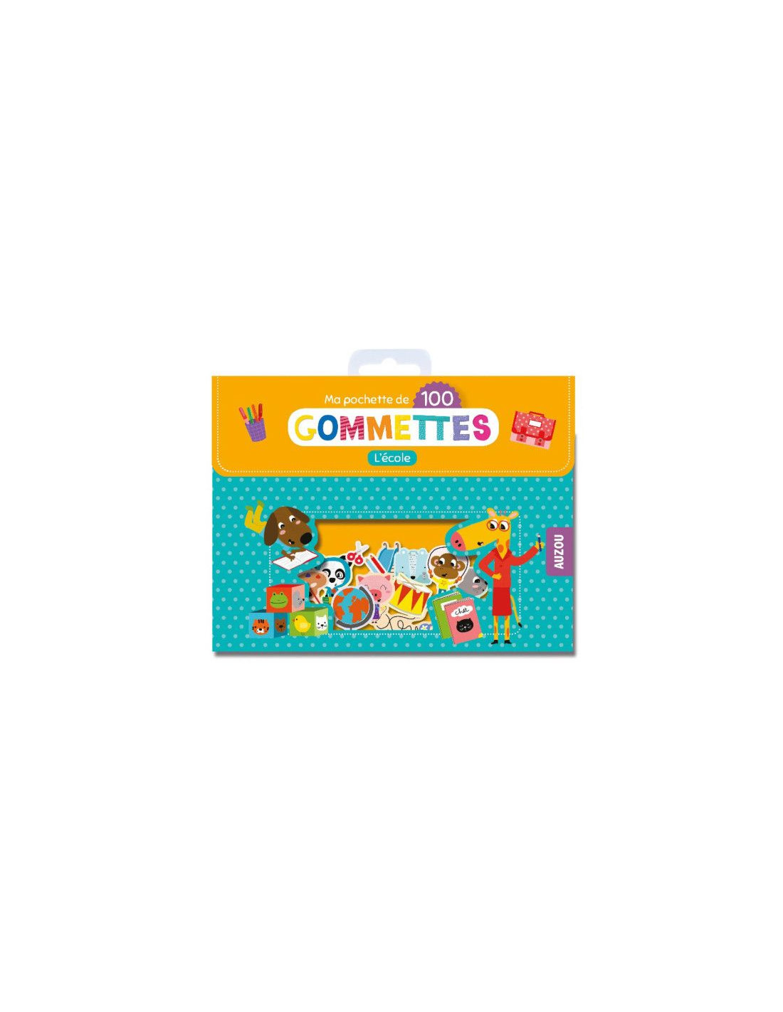 Ma pochette de gommettes - p'tit loup - ma pochette de 100 gommettes t.2 -  Livres pour enfants dès 3 ans