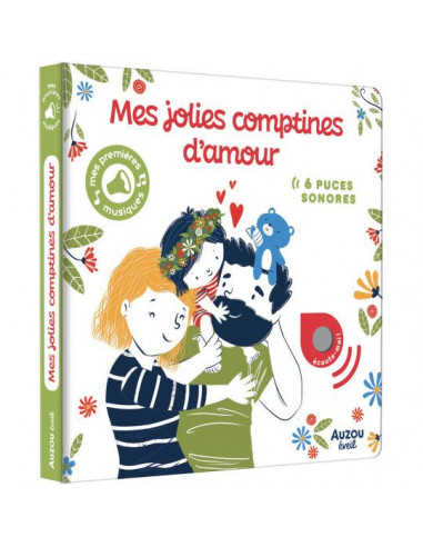 Livre Mes jolies comptines d'amour -...