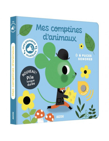 Livre Mes comptines d'animaux - Auzou