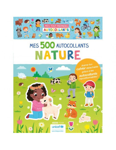 Mes 500 Autocollants Nature - Auzou