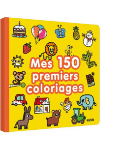 Premier Coloriage Bebe 12 mois Coloriage Trop Mignon Gros Contours 18 mois  2 ans 3 ans Vol.2: Mon Premier Livre de Coloriage - dès 1 an