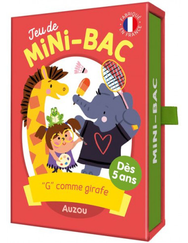 Jeu du Mini Bac - Auzou