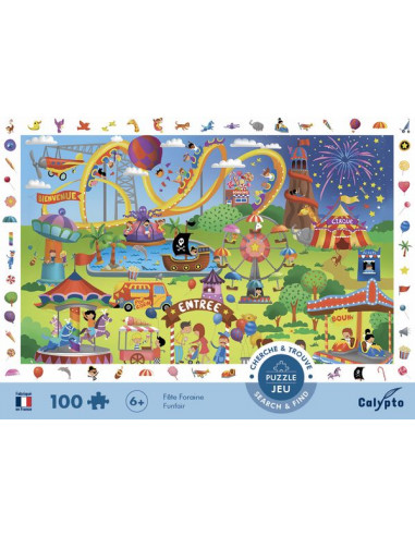 Puzzle Cherche et trouve Fête Foraine... Puzzle Cherche et trouve Fête Foraine...