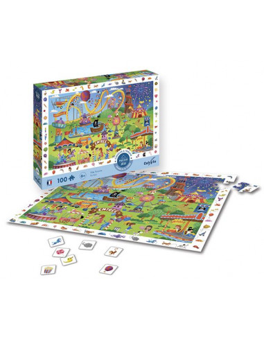 Puzzle Cherche et trouve Fête Foraine... Puzzle Cherche et trouve Fête Foraine...