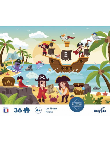 Puzzle Les pirates 36 pièces -... Puzzle Les pirates 36 pièces -...