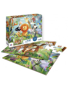 Puzzles Animaux sauvages 24... 2