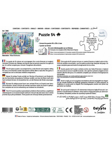Puzzle Château féérique 54 pièces -... Puzzle Château féérique 54 pièces -...