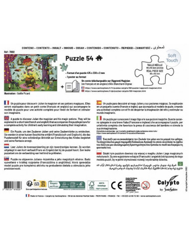 Puzzle L'Apprenti Magicien 54 pièces... Puzzle L'Apprenti Magicien 54 pièces...