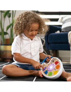 Universal - Jouets pour bébés, jouets pour sensation de bébés, lampes  texturées, jouets pour bébés 0, 6, 12 mois garçons et filles(Jaune) -  Doudous - Rue du Commerce