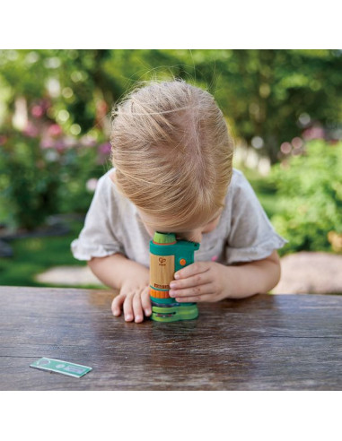 Microscope en bambou - Hape Microscope en bambou - Hape