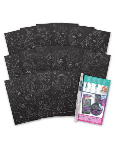 Aquarelles métalliques sur pages... Aquarelles métalliques sur pages...