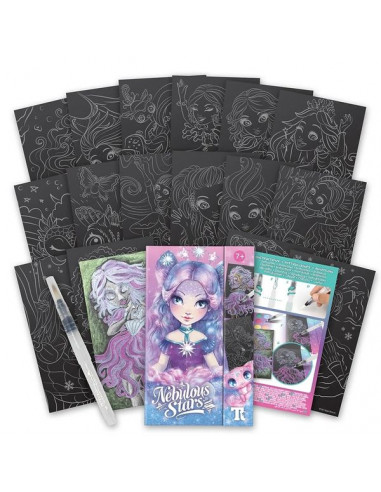 Aquarelles métalliques sur pages... Aquarelles métalliques sur pages...