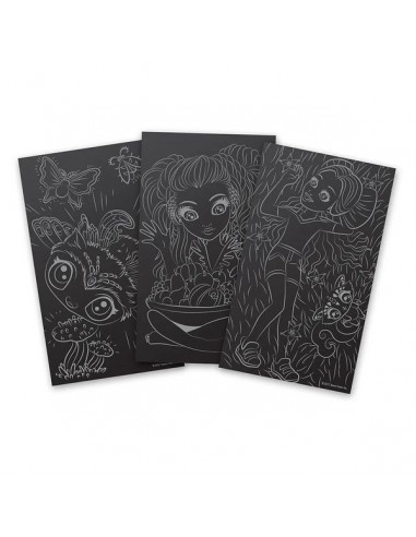 Aquarelles métalliques sur pages... Aquarelles métalliques sur pages...