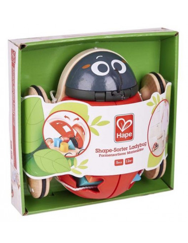 Coccinelle à tirer trieuse de formes... Coccinelle à tirer trieuse de formes...