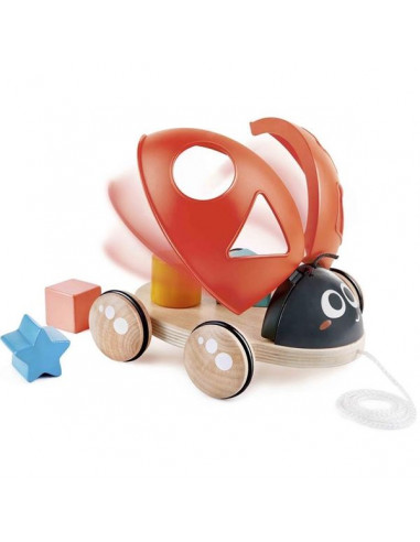 Coccinelle à tirer trieuse de formes... Coccinelle à tirer trieuse de formes...