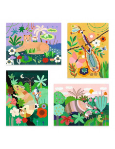 Peinture 3D Forêt tropicale... 2