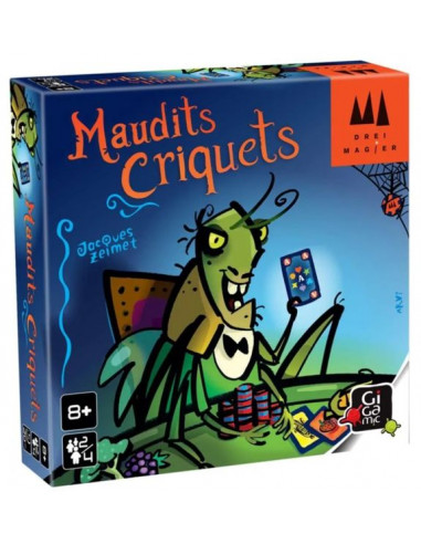 Maudits criquets - jeu Gigamic