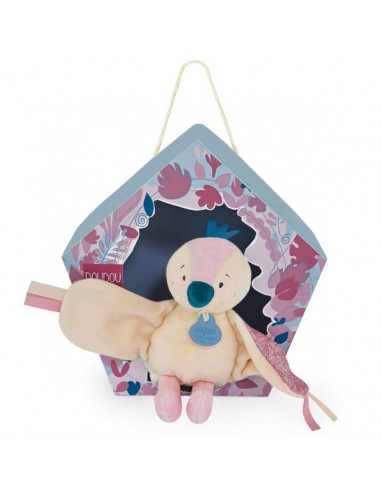 Doudou musical Cui-Cui rose - Doudou...