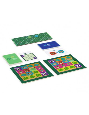Jeu Jungle Taquin - Djeco Jeu Jungle Taquin - Djeco
