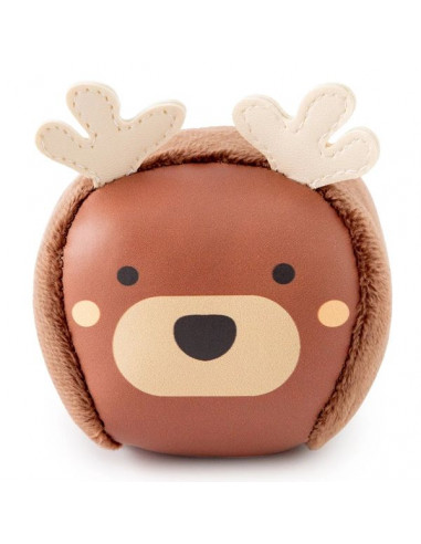 Set de 4 balles doudous forêt -... Set de 4 balles doudous forêt -...