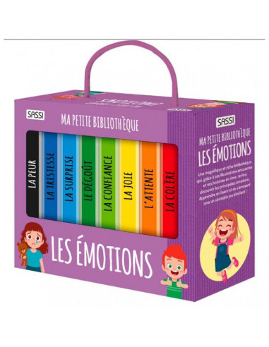 Ma petite bibliothèque Les émotions -...