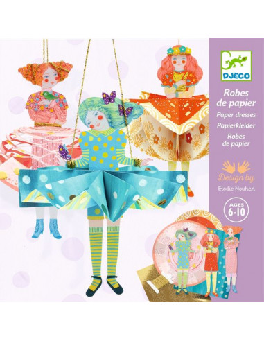 Robes de papier - Djeco Robes de papier - Djeco