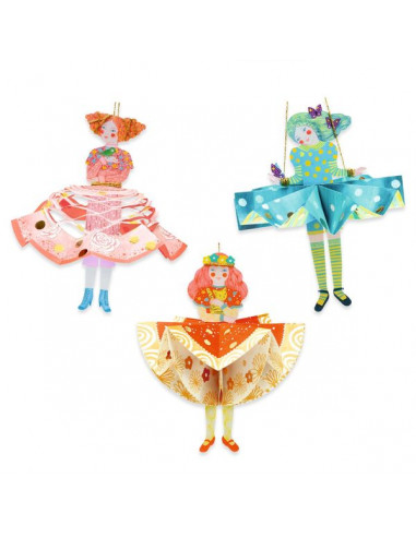 Robes de papier - Djeco Robes de papier - Djeco