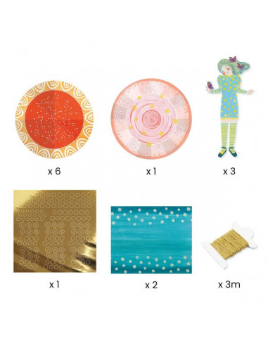 Robes de papier - Djeco Robes de papier - Djeco