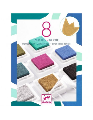 8 encreurs Chic - Djeco 8 encreurs Chic - Djeco