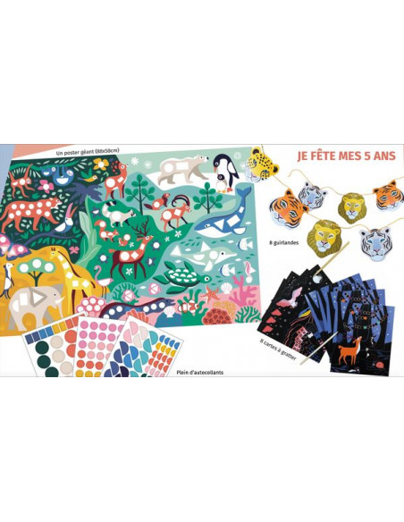 Mon premier coffret des animaux - Éducatif - Coffret jeux - Dès 2 ans, Collectif,Collectif