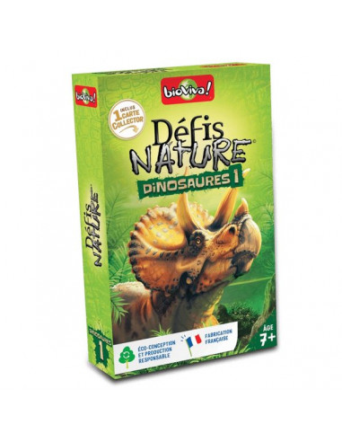 Défis nature dinosaures vert - Bioviva