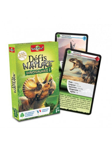 Défis nature dinosaures vert - Bioviva Défis nature dinosaures vert - Bioviva