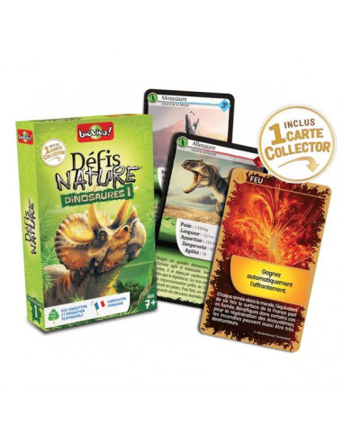 Défis nature dinosaures vert - Bioviva Défis nature dinosaures vert - Bioviva