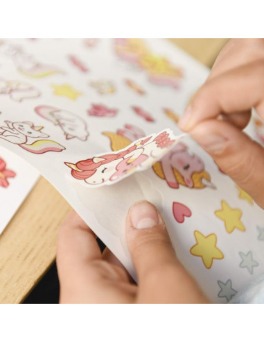 Mon poster créatif Licornes - Poppik Mon poster créatif Licornes - Poppik