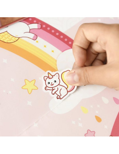 Mon poster créatif Licornes - Poppik Mon poster créatif Licornes - Poppik