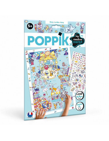 Mon poster créatif La fête - Poppik