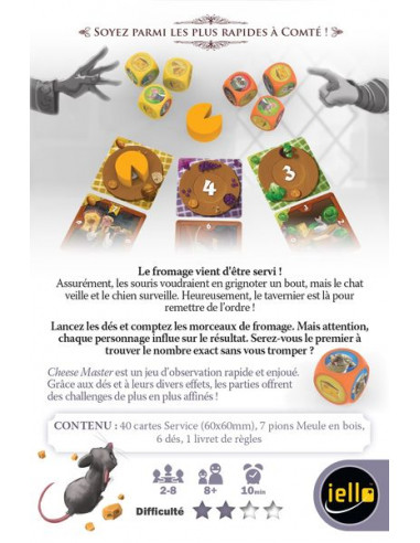 Jeu Cheese master - Iello Jeu Cheese master - Iello