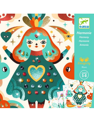 Tableaux à métalliser Harmonie - Djeco Tableaux à métalliser Harmonie - Djeco